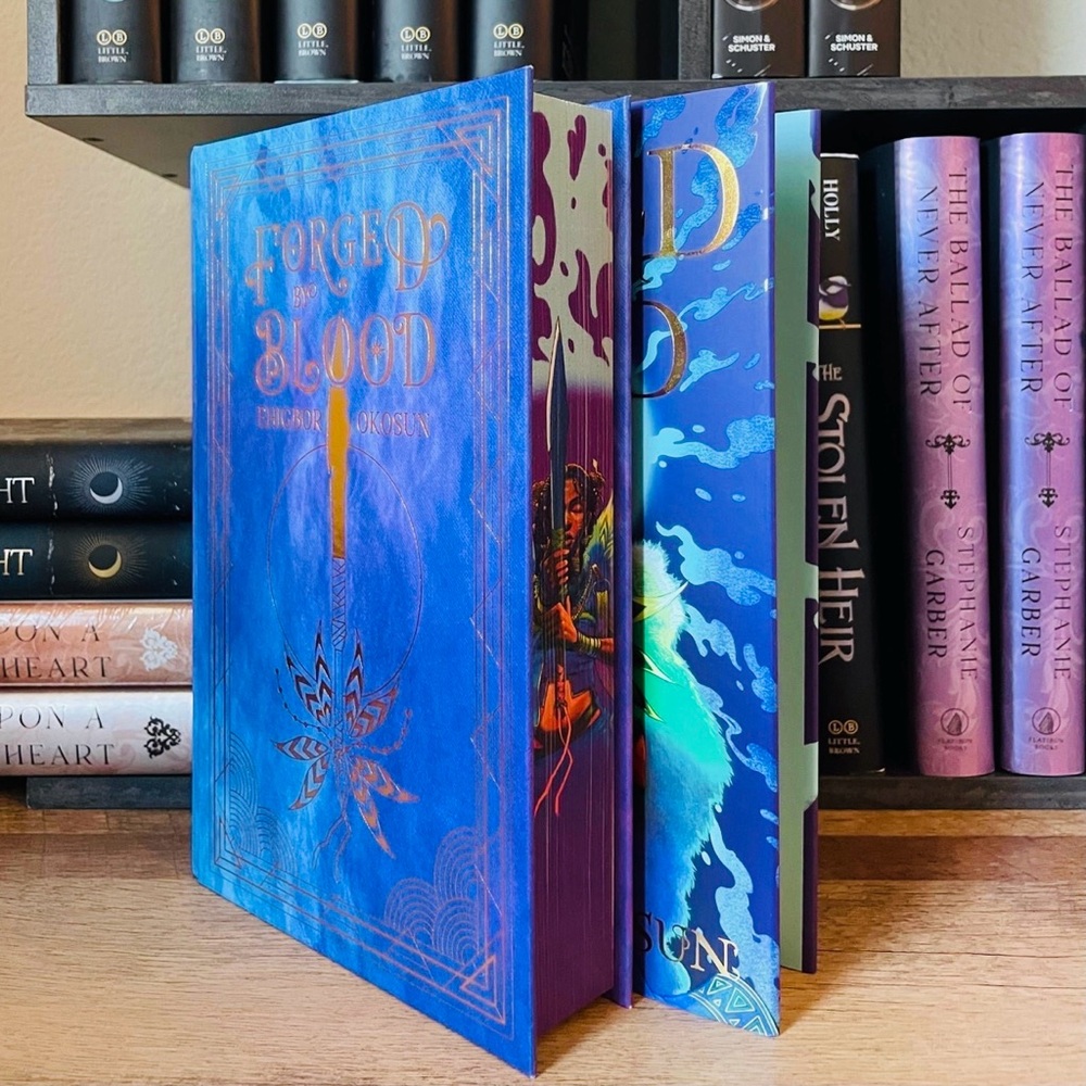 Fairyloot Exclusive Signed Edition Forged BY Blood by Ehigbor Okosun